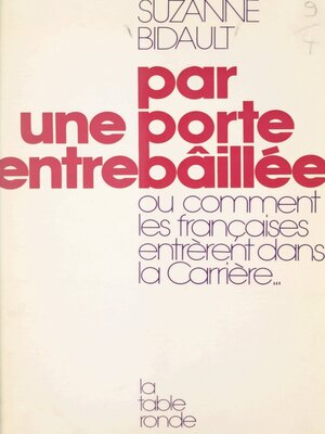 cover image of Par une porte entrebâillée